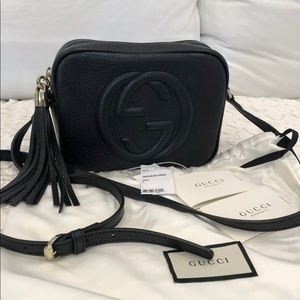 Black Gucci Soho Disco Bag